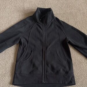 Lululemon Black Scuba Oversized Full Zip (xs/s)